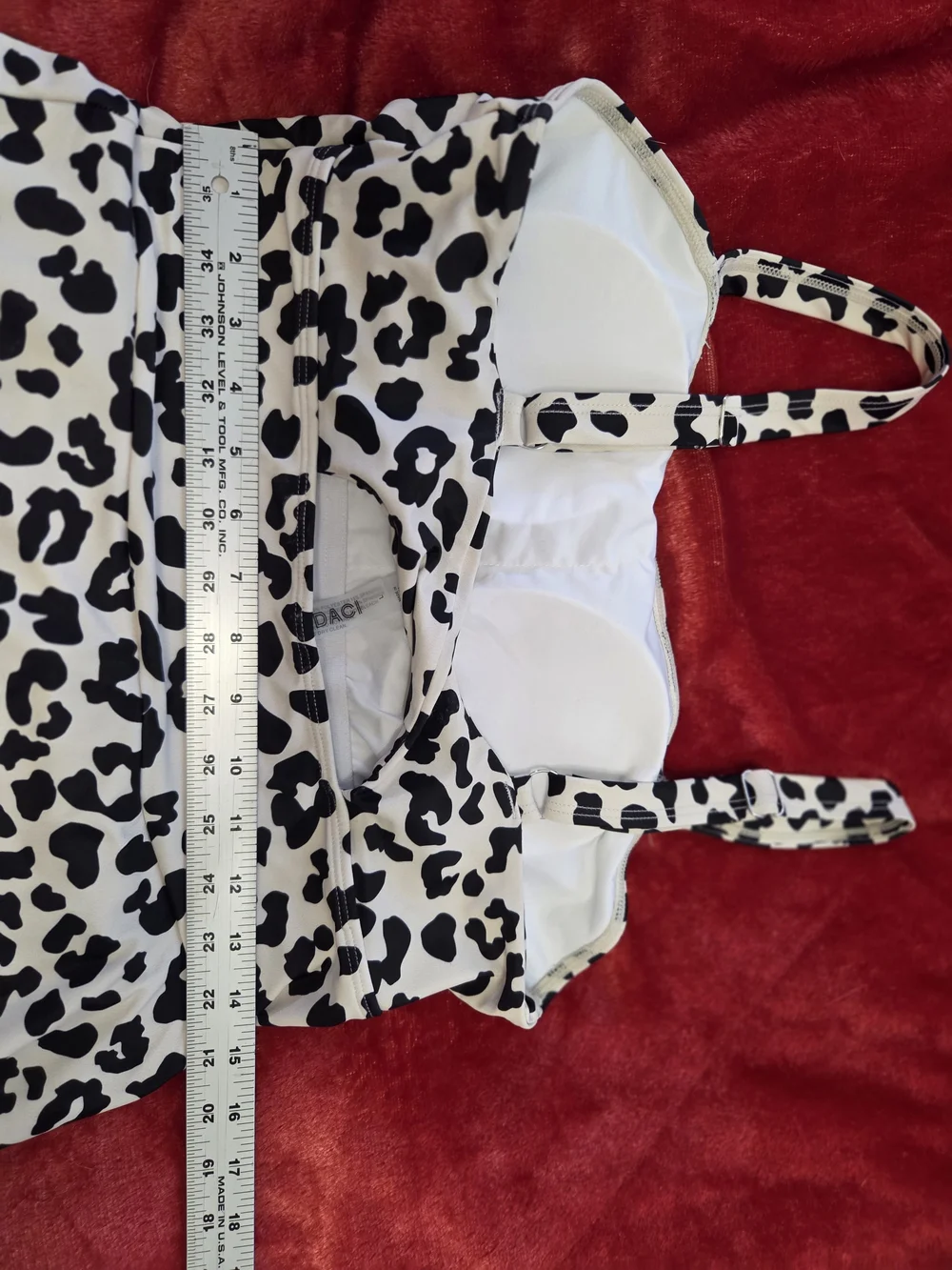 Daci Leopard Print Tank One-Piece Swim Dress
